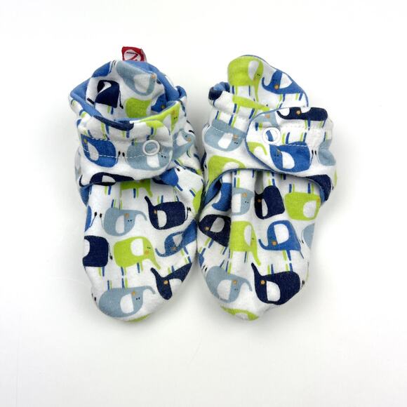 Zutano Elephant Booties - Picture 2 of 7